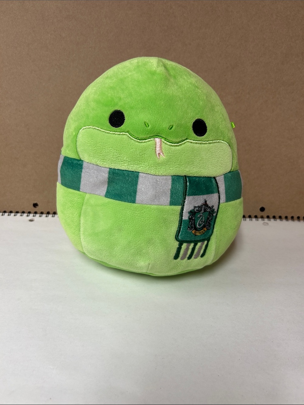 Green Plush Slytherin Scarf Stuffed Creature